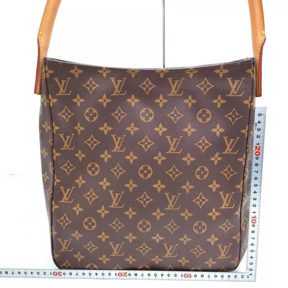 Louis Vuitton LV Shoulder Bag Looping GM Brown Monogram 504-030325 - Picture 2 of 16